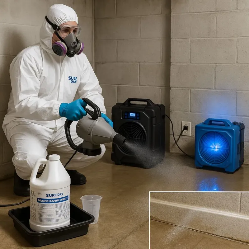 Sanitization and Odor Removal process in Palmdale, CA