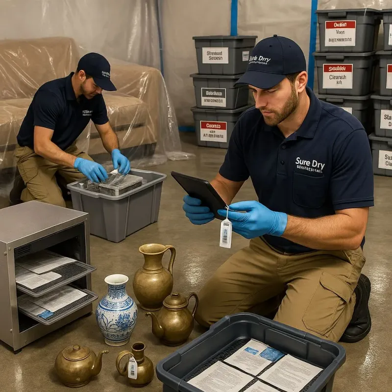 Content Protection and Restoration process in Palmdale, CA