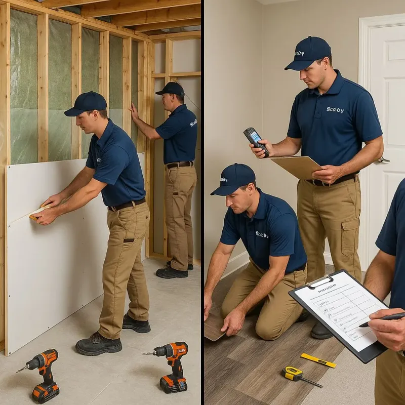 Repairs and Reconstruction process in Palmdale, CA